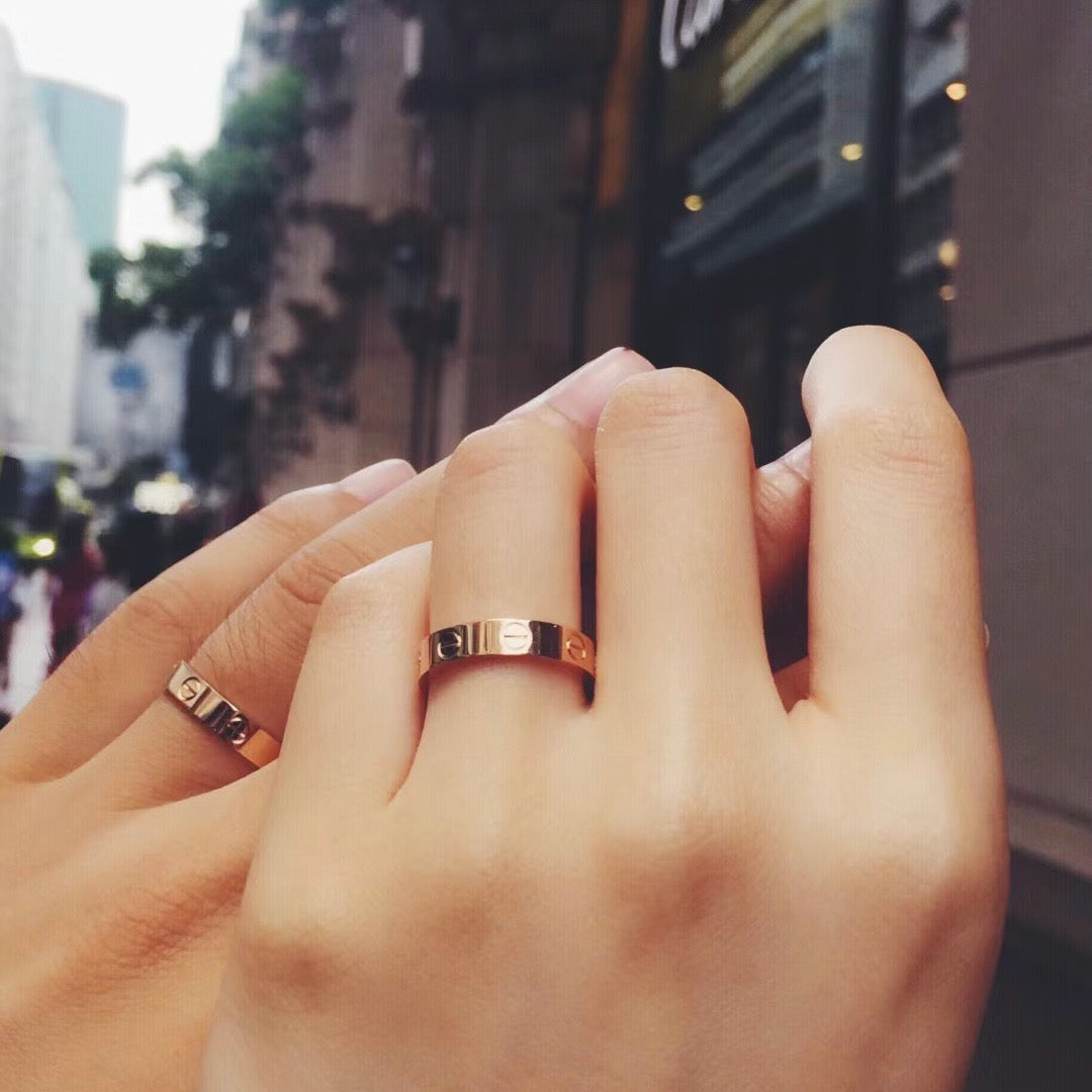 [Cadisa] LOVE RING 3.6 MM NO DIAMOND