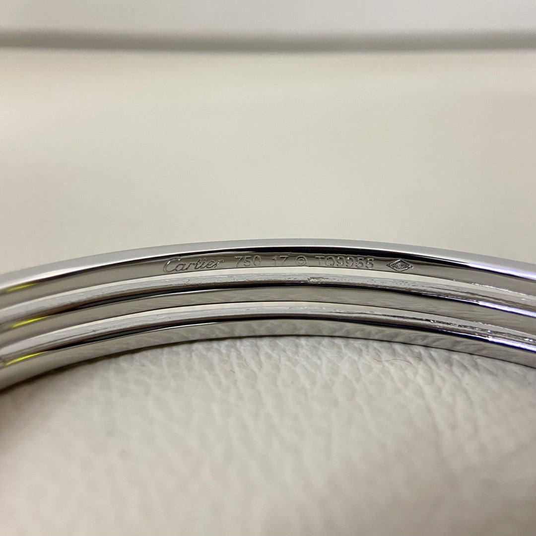 [Cadisa] ETINCELLE HALF-PAVED DIAMOND BRACELET