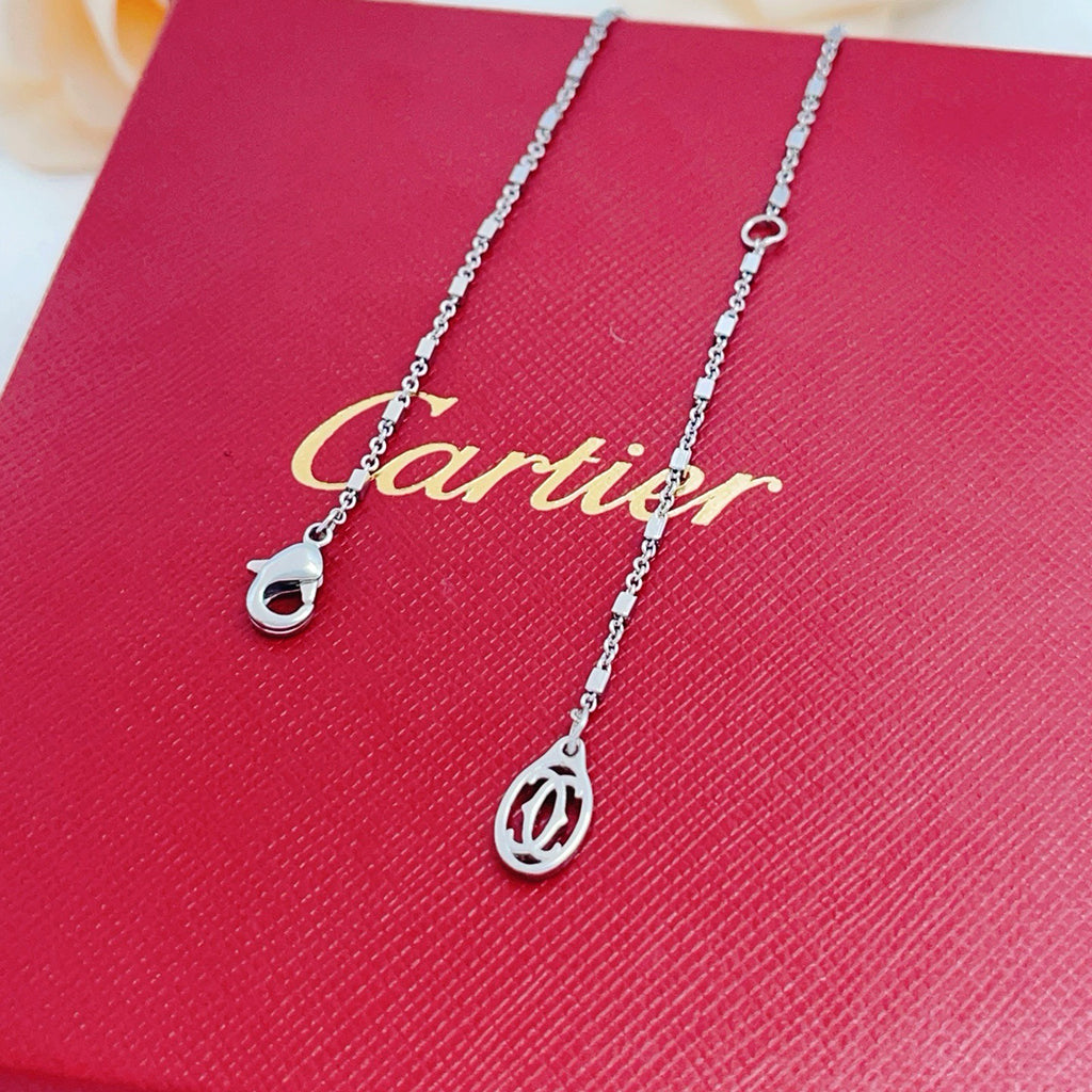 [Cadisa] PANTHERE FULL DIAMOND NECKLACE
