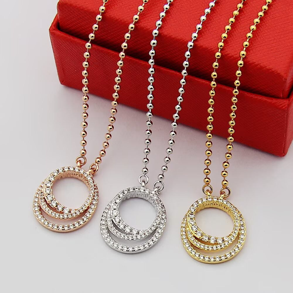 [Cadisa] ETINCELLE  FULL DIAMOND NECKLACE