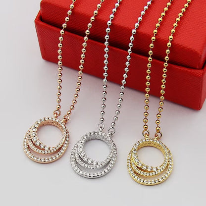 [Cadisa] ETINCELLE  FULL DIAMOND NECKLACE