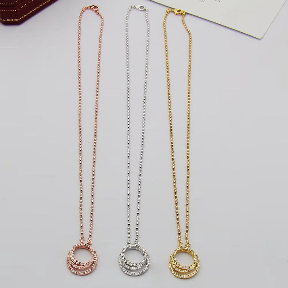 [Cadisa] ETINCELLE  FULL DIAMOND NECKLACE