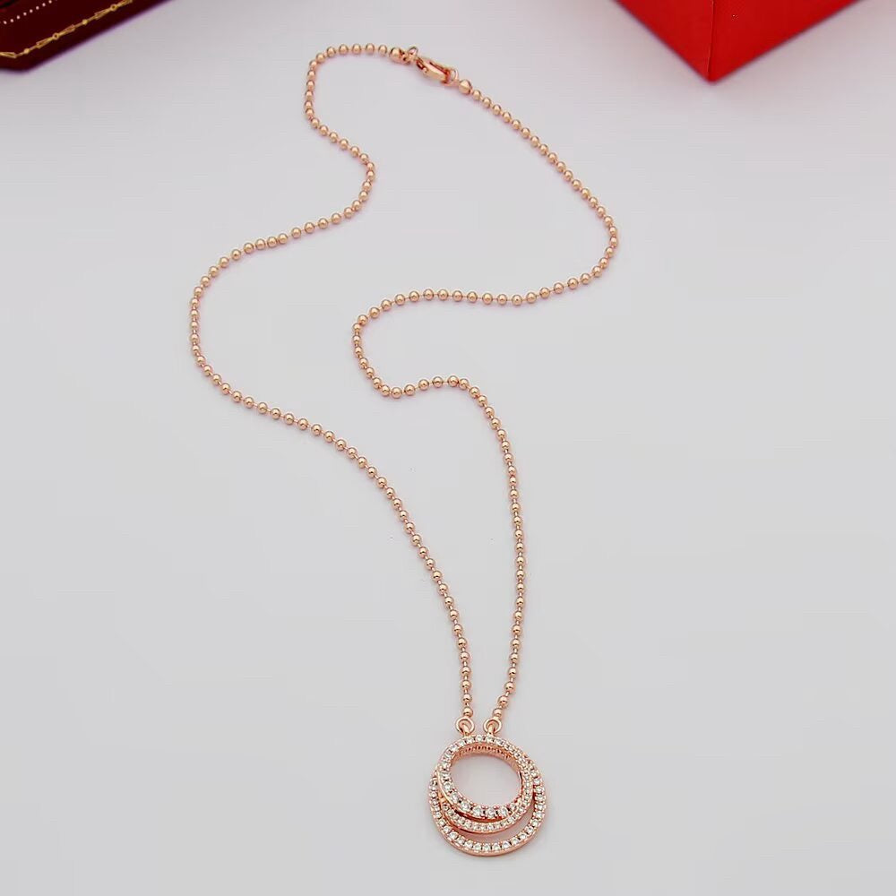 [Cadisa] ETINCELLE  FULL DIAMOND NECKLACE
