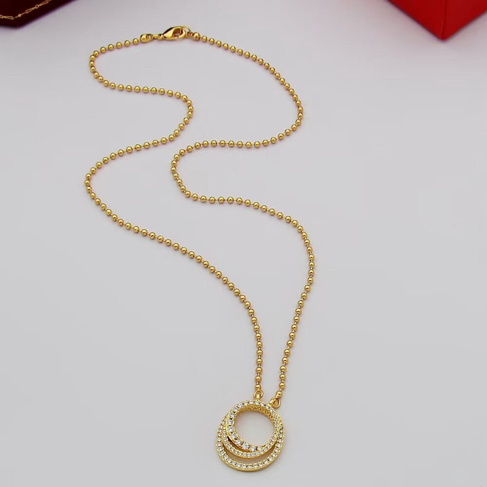 [Cadisa] ETINCELLE  FULL DIAMOND NECKLACE