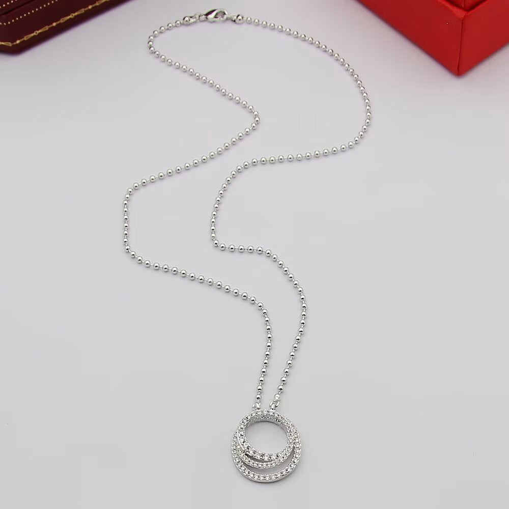 [Cadisa] ETINCELLE  FULL DIAMOND NECKLACE