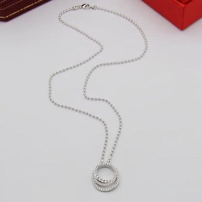 [Cadisa] ETINCELLE  FULL DIAMOND NECKLACE