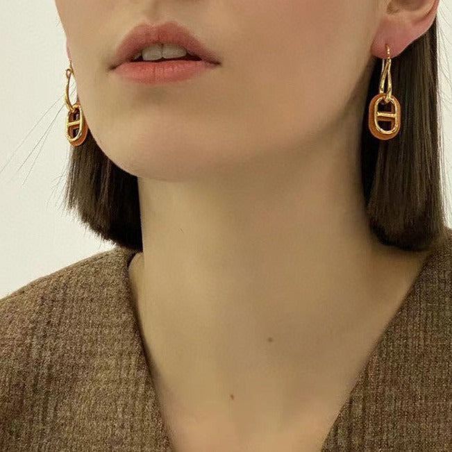 [Cadisa]HM O'MAILLON GOLD EARRINGS