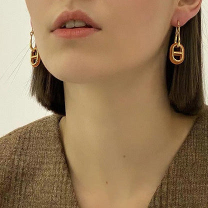 [Cadisa]HM O'MAILLON GOLD EARRINGS