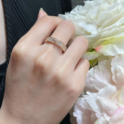[Cadisa]KELLY PINK GOLD DIAMOND RING