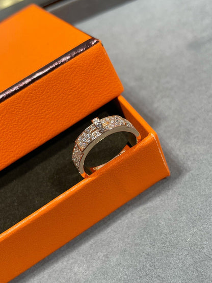 [Cadisa]KELLY PINK GOLD DIAMOND RING