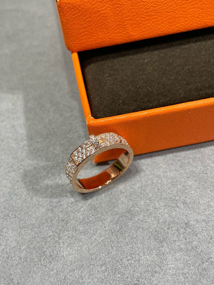 [Cadisa]KELLY PINK GOLD DIAMOND RING