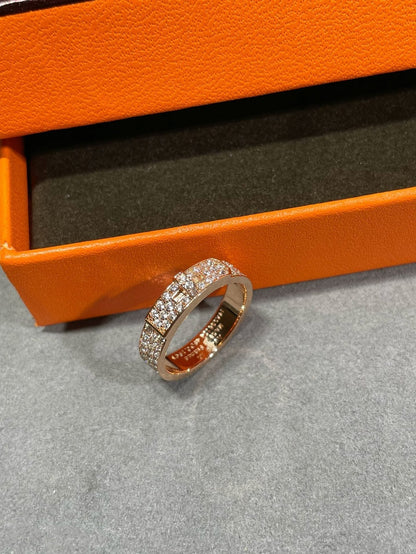 [Cadisa]KELLY PINK GOLD DIAMOND RING
