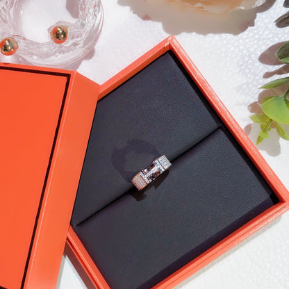 [Cadisa]H RING FULL DIAMOND