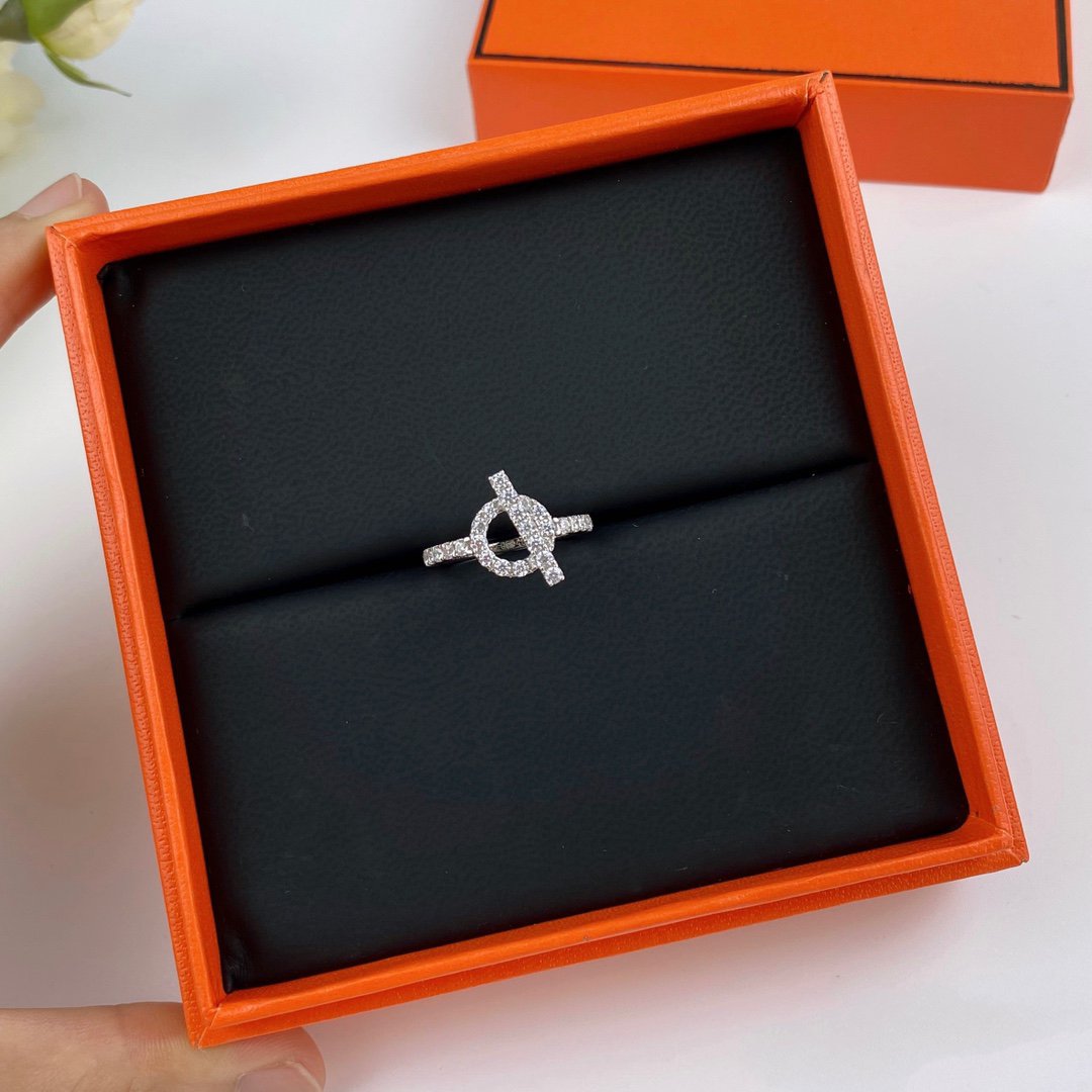 [Cadisa]ECHAPPEE RING SILVER DIAMOND