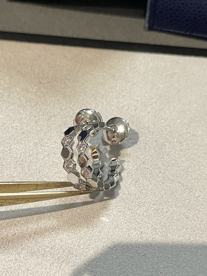 [Cadisa]Hollow Design Four-Leaf Clover Flower Shape Ring