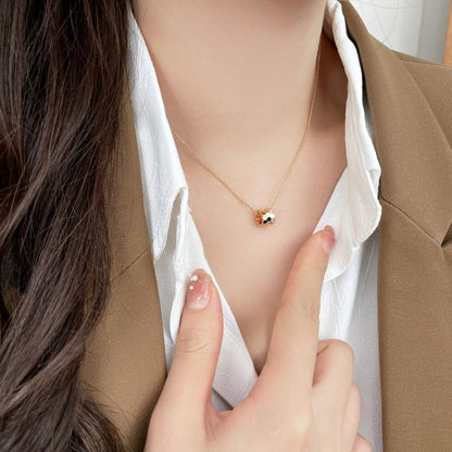 [Cadisa]BEE MINI PEDANT DIAMOND NECKLACE