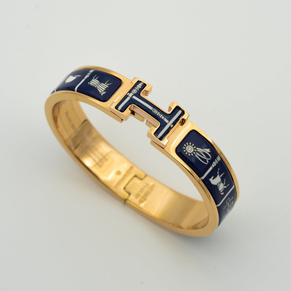 [Cadisa]H BRACELET BLUE CERAMIC