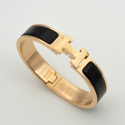 [Cadisa]H BLACK BRACELET
