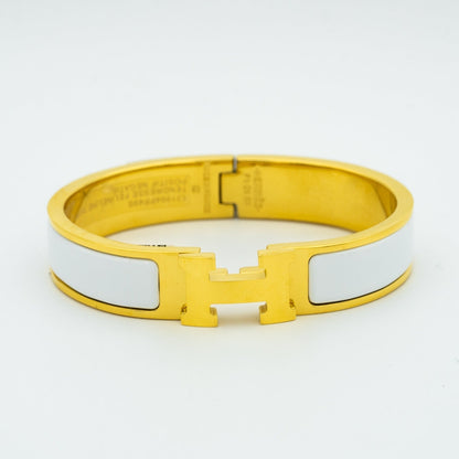 [Cadisa]H WHITE BRACELET