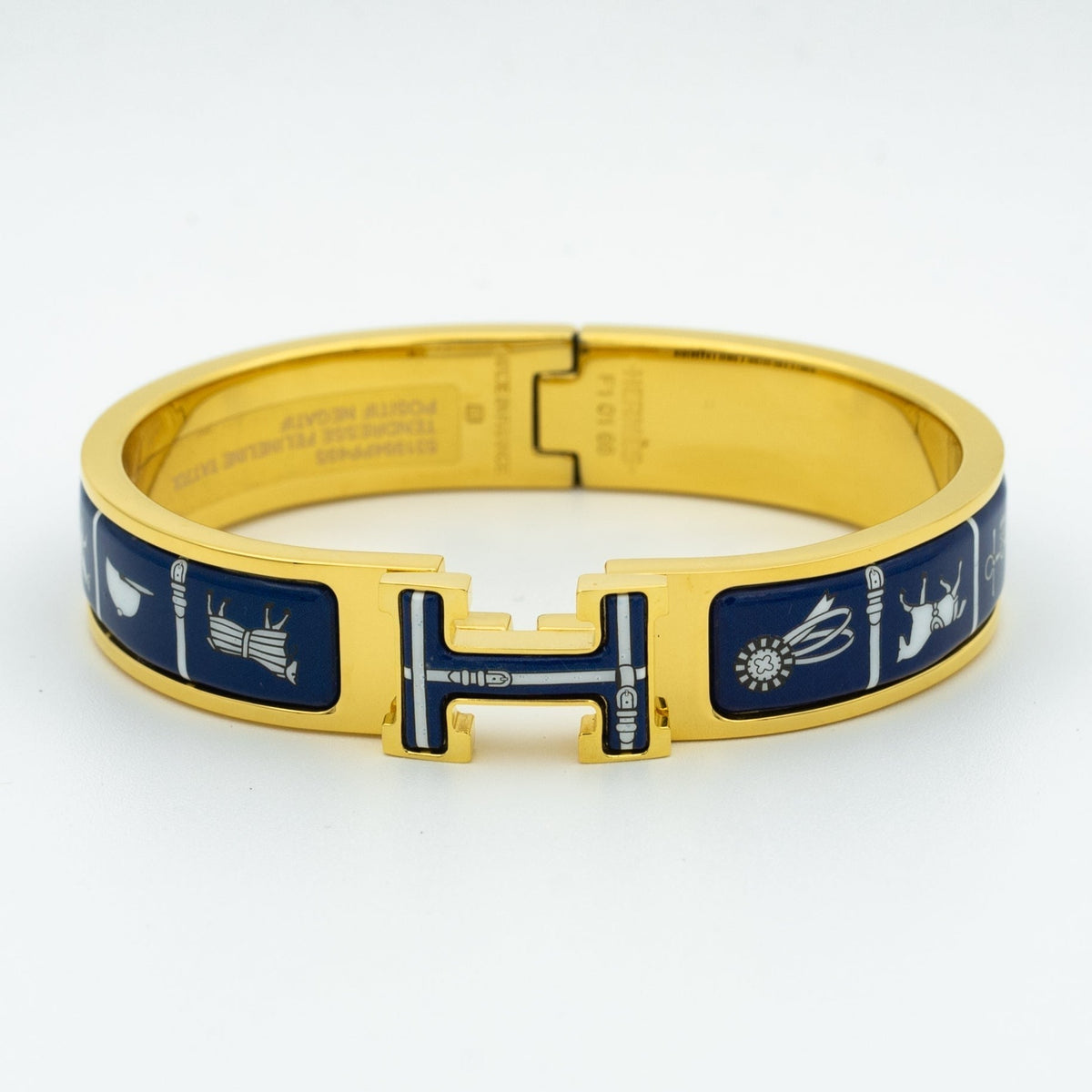 [Cadisa]H BRACELET BLUE CERAMIC