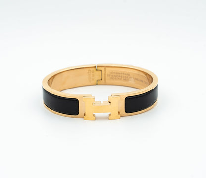 [Cadisa]H BLACK BRACELET
