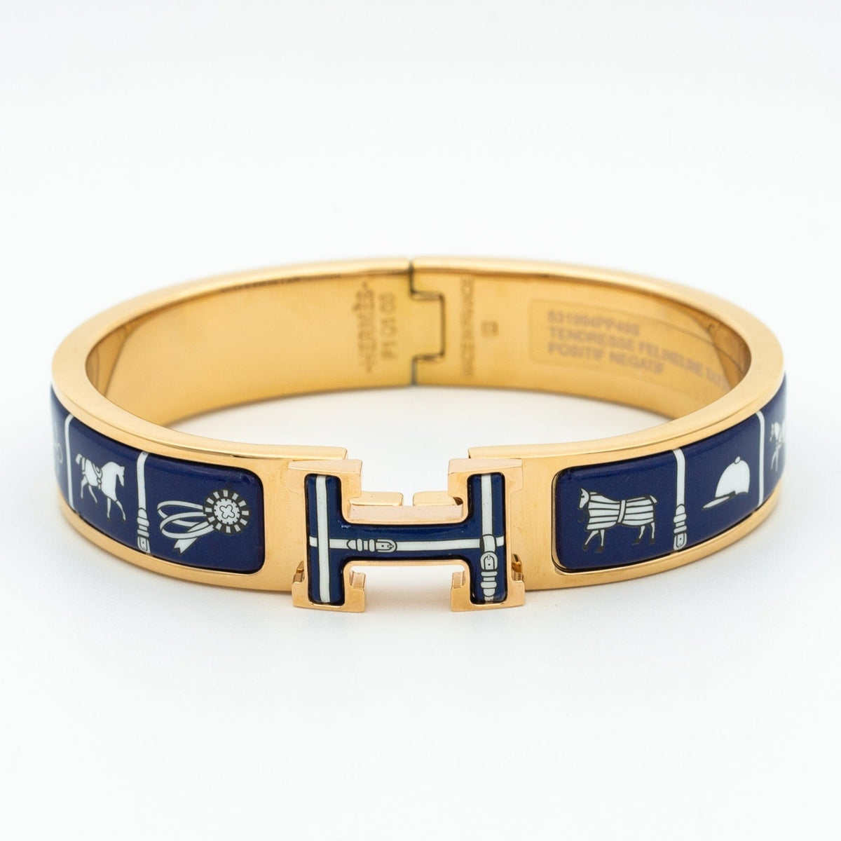[Cadisa]H BRACELET BLUE CERAMIC
