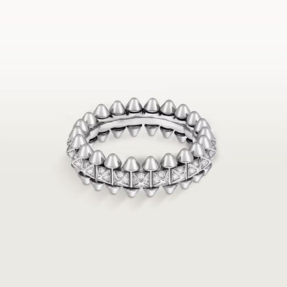 [Cadisa] CLASH 6.4MM SMALL FULL DIAMOND RING
