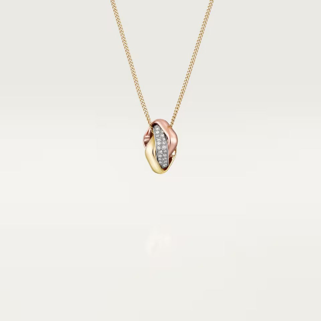 [Cadisa] TRINITY CUSHION NECKLACE COLLECTION