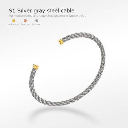 [Cadisa]FORCE SERIES BRACELET CABLES 50 CHOICES (DIY SELECTION)