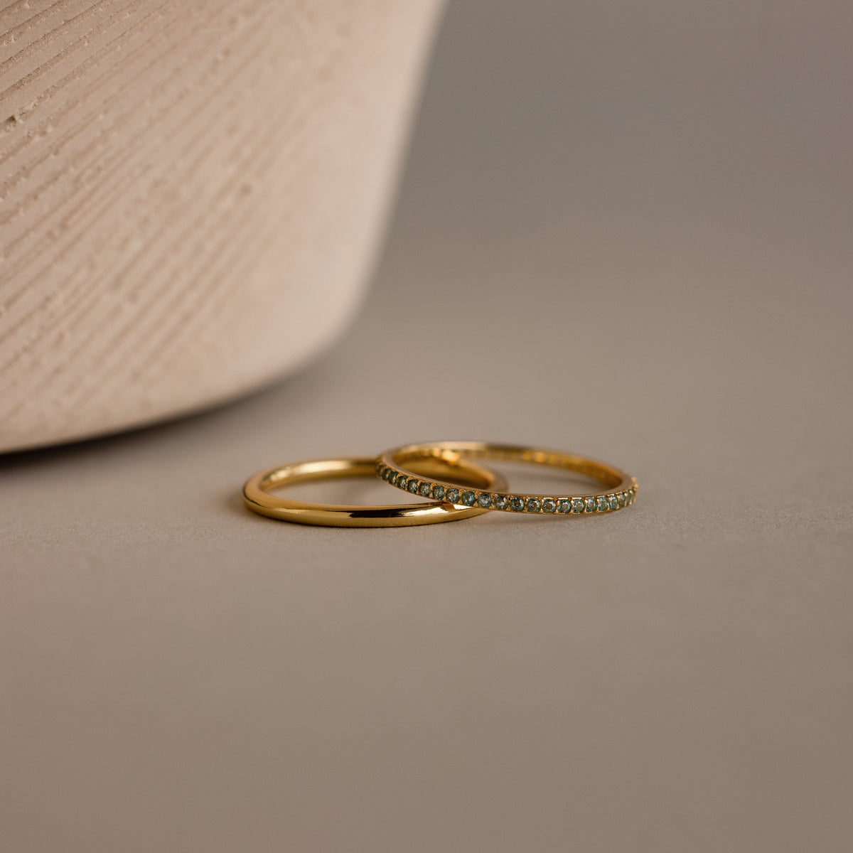 Birthstone Tennis Ring Set