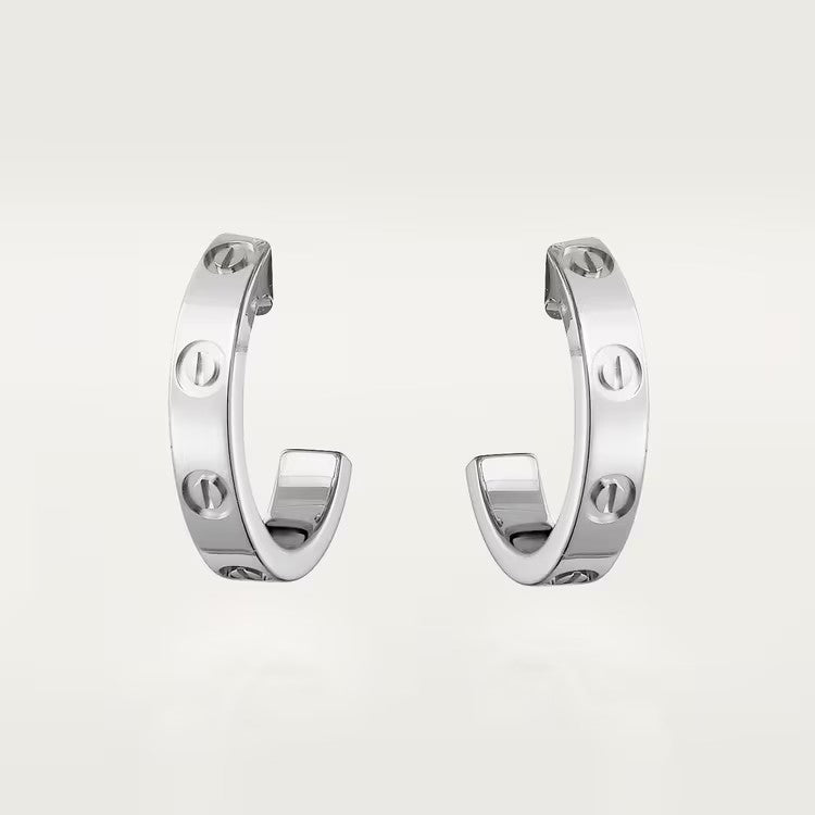 [Cadisa] LOVE EARRINGS 2.65 MM NO DIAMOND SMALL
