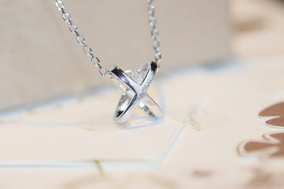 [Cadisa]JEUX DE DIAMOND NECKLACE
