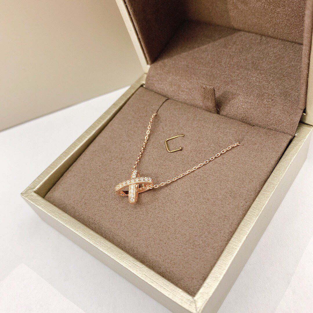 [Cadisa]JEUX DE DIAMOND NECKLACE