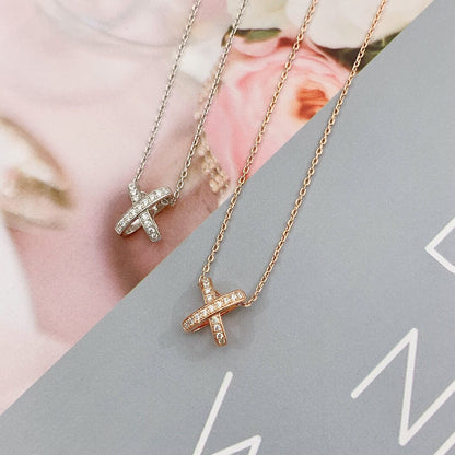 [Cadisa]JEUX DE DIAMOND NECKLACE