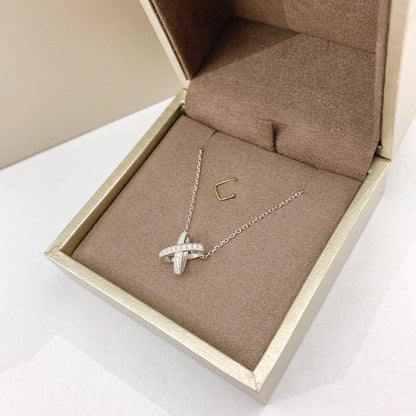 [Cadisa]JEUX DE DIAMOND NECKLACE