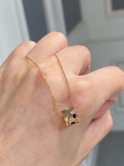 [Cadisa]BEE LOVE DIAMOND NECKLACE