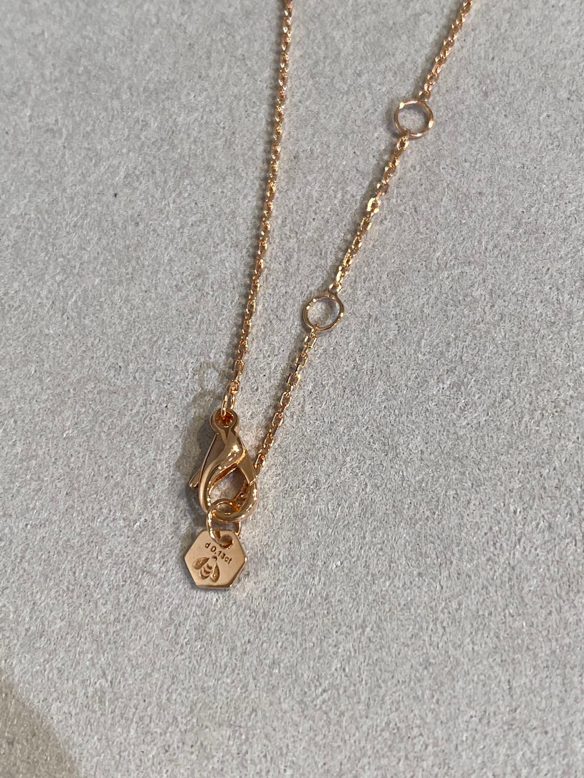 [Cadisa]BEE LOVE DIAMOND NECKLACE