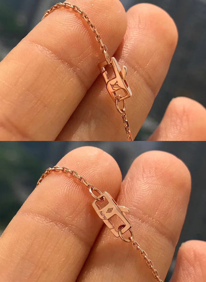 [Cadisa]BLOSSOM PENDANT PINK GOLD AND DIAMOND