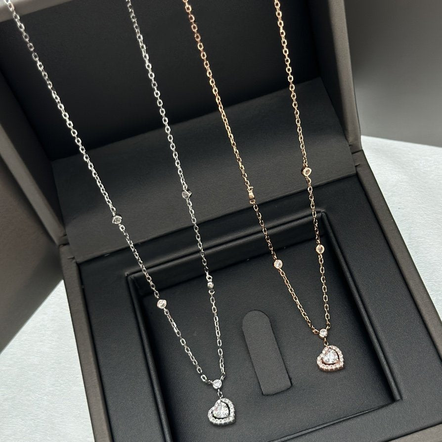 [Cadisa]JOY HEART DIAMOND NECKLACE