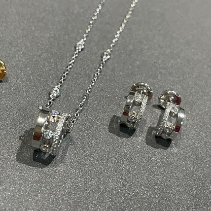 [Cadisa]CHAIN MOVE ROMANE PEDAND NECKLACE