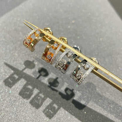 [Cadisa]MOVE ROMANE EARRINGS DIAMOND