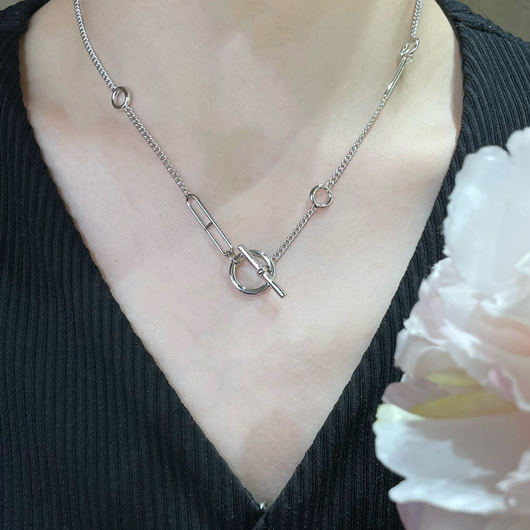 [Cadisa]HM STERLING CHAINE D'ANCRE HEART