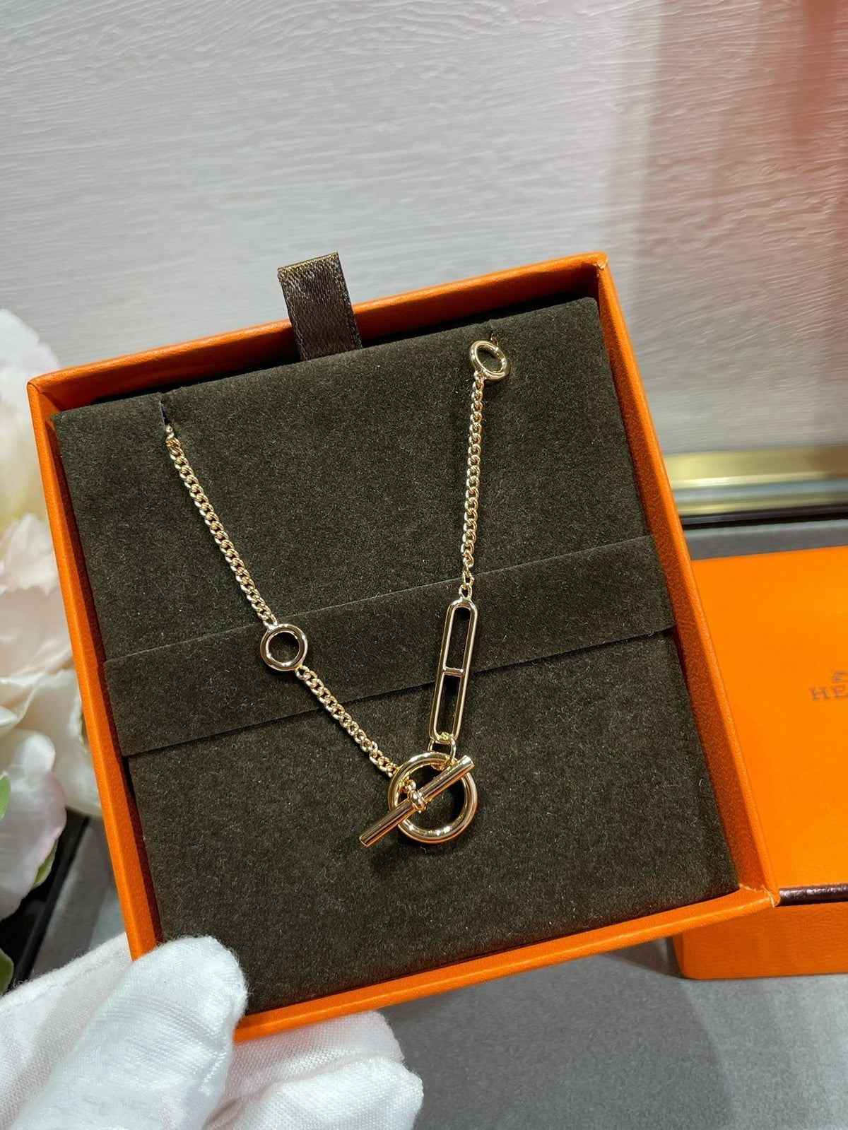 [Cadisa]HM STERLING CHAINE D'ANCRE HEART