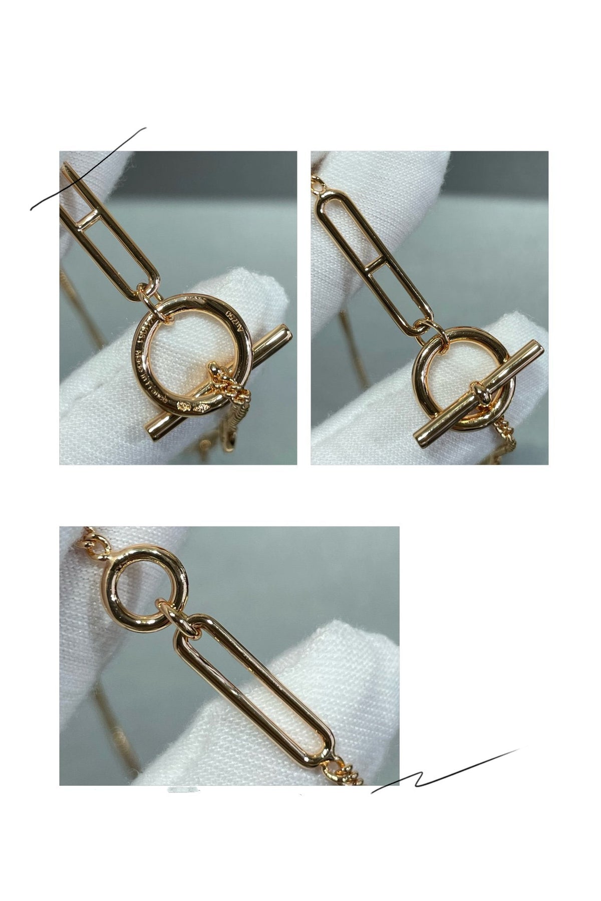 [Cadisa]HM STERLING CHAINE D'ANCRE HEART