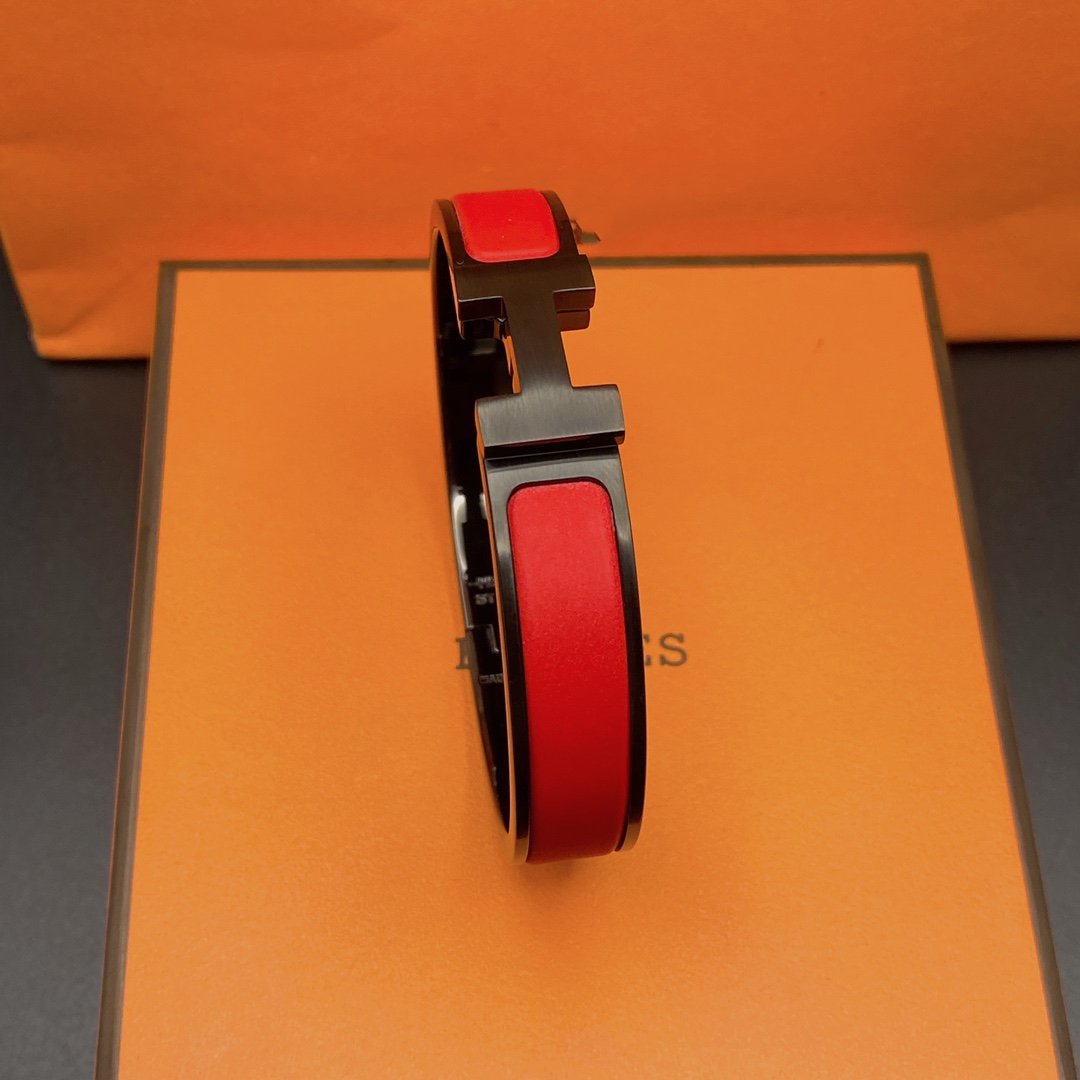 [Cadisa]CLIC HM SO BLACK RED BRACELET