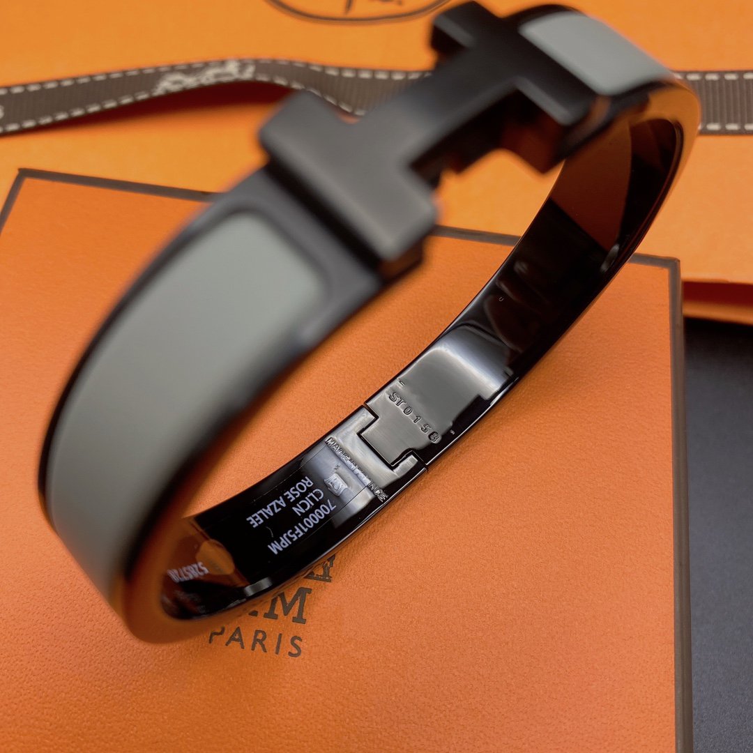 [Cadisa]CLIC HM SO BLACK GREY BRACELET