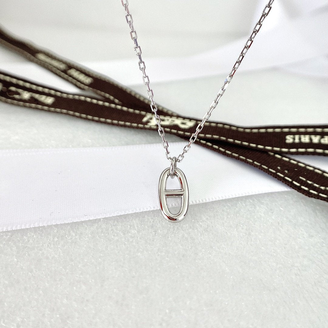 [Cadisa]HM PIG NOSE NECKLACE