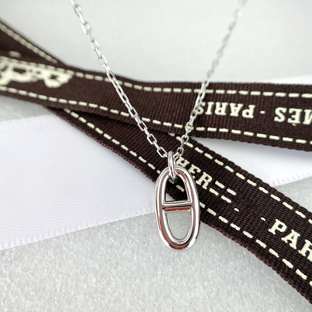 [Cadisa]HM PIG NOSE NECKLACE