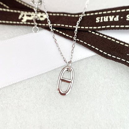 [Cadisa]HM PIG NOSE NECKLACE