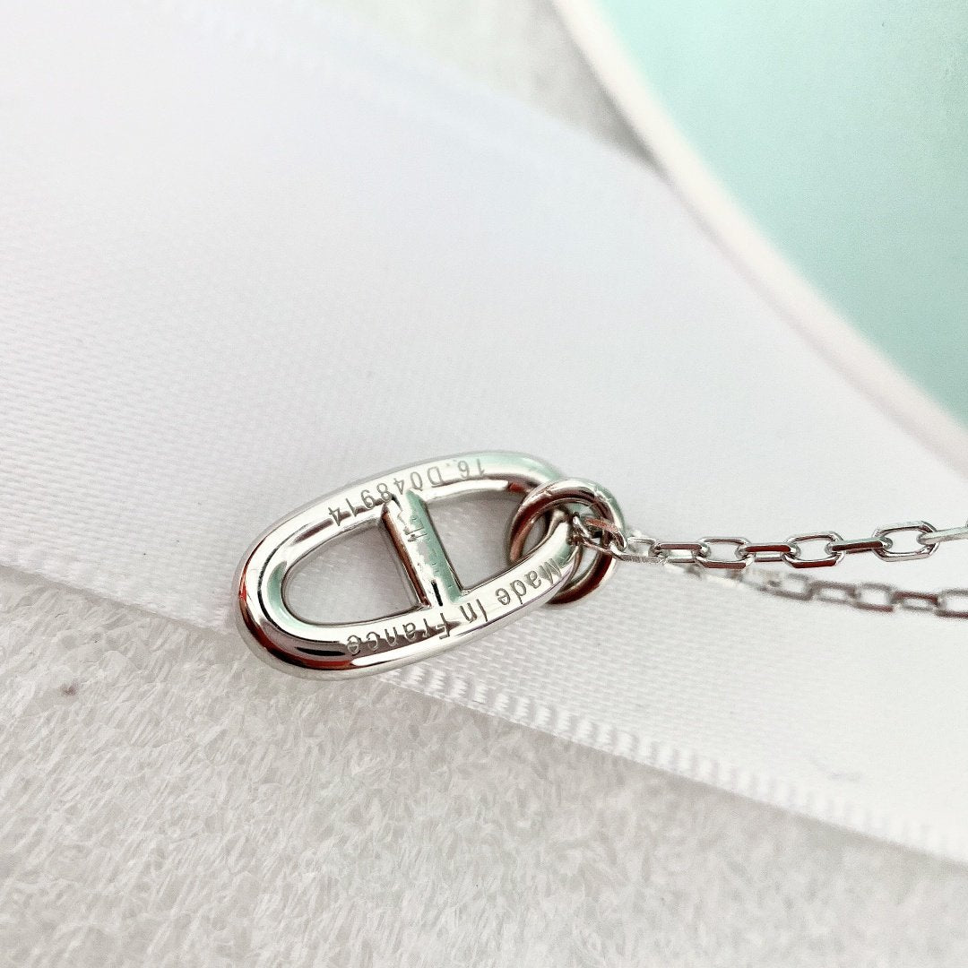 [Cadisa]HM PIG NOSE NECKLACE